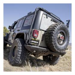 ARIES - ARIES 2081021 TrailChaser Rear Bumper Center Section for 07-18 Jeep Wrangler JK - Image 4