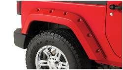 Bushwacker - Bushwacker Pocket Style Rear Fender Flares Black for Jeep JK 10078-02 - Image 3