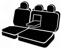 FIA - FIA TRS42-50 BLACK Wrangler Solid Seat Cover - Image 2