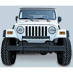 Rugged Ridge 11511.02 Brush Guard Gloss Black for Jeep Wrangler