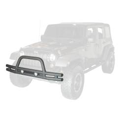 Rugged Ridge 11561.10 3" Double Tube Front Bumper for Jeep Wrangler