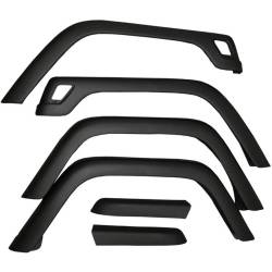 Rugged Ridge 11603.01 6-Piece Fender Flare Kit for Jeep Wrangler