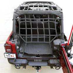 Rugged Ridge - Rugged Ridge 13552.71 Black Cargo Net System for 07-18 Jeep Wrangler JK 4DR - Image 3