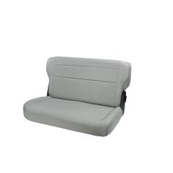 Rugged Ridge - Rugged Ridge 13462.09 Fold & Tumble Rear Seat Gray for Jeep CJ & Wrangler - Image 1