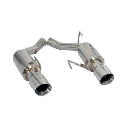Flowtech 12136FLT Axle-Back Exhaust System for 05-10 Mustang