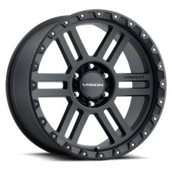 Vision Wheels 354 Manx 2 17x9 5x5.0 -12mm Black Matte 354-7973SB-12