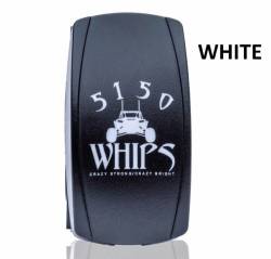 5150 Whips Waterproof Rocker Switch-White