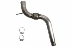 JBA Headers 1748SD After-Cat 3" Exhaust Downpipe 409 Stainless Mustang 2.3L