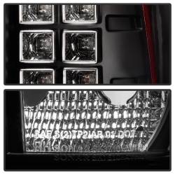 Spyder Auto - Spyder Auto 5001061 Black/Clear LED Taillights for 02-06 Avalanche 1500/2500 - Image 5