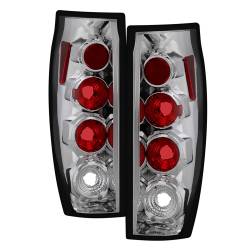 Spyder Auto - Spyder Auto 5001115 Chrome/Clear Euro Taillights for 02-06 Avalanche 1500/2500 - Image 1