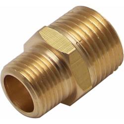 Helix Suspension - Helix HEXAFA38NX12N 3/8" NPT Male To 1/2" NPT Male Nipple - Image 1