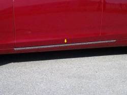 QAA TH54253 Stainless Rocker Panel Trim 2pc for 14-19 Cadillac CTS