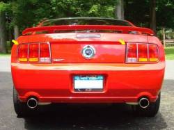 Quality Automotive Accessories - Quality Automotive TR45351 Taillight Trim 05-06 Ford Mustang - Image 1