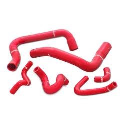 Mishimoto MMHOSE-MUS-86RD 86-93 Ford Mustang Red Silicone Hose Kit