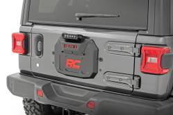 Rough Country Suspension Systems - Rough Country Spare Tire Carrier Delete Kit Black for Jeep Wrangler JL 10560 - Image 2