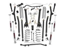 Rough Country Suspension Systems - Rough Country 63830 4" Suspension Lift Kit for 04-06 Jeep Wrangler LJ 4WD - Image 1