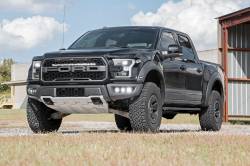Rough Country Suspension Systems - Rough Country 70700DRLA 2" Triple LED Pod Fog Lights-Spot for 17-20 F150 Raptor - Image 3