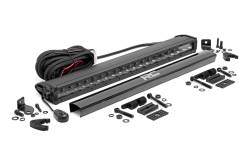 Rough Country Suspension Systems - Rough Country Black Series 20" Single Row LED Light Bar EACH 70720BL - Image 2