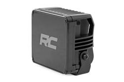 Rough Country Suspension Systems - Rough Country Chrome Series 4" Wide Angle LED Light Pods-Flood Pair 70905DRL - Image 4