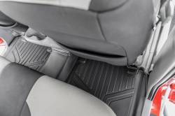 Rough Country Suspension Systems - Rough Country Front/Rear Floor Liners Black for 05-11 Tacoma Double M-75113 - Image 2