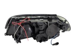 Anzo USA - Anzo USA Projector Headlight Set w/LED Halo Black BMW 3-Series 121269 - Image 2