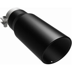 MagnaFlow Exhaust Products - MagnaFlow 35237 Single Black Coated Exhaust Tip 3.5" Inlet/5" Outlet - Image 2