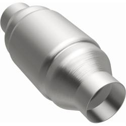 MagnaFlow Exhaust Products - MagnaFlow 54955 Standard Grade Universal Catalytic Converter 9.75"L x 4"W Round - Image 2