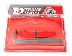 Trans-Dapt Performance - Alt. Slide Bracket 55-68 CHEVROLET 283-350 SHORT Water Pump Use 9234-BLACK - Image 2