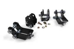 JKS JKS9615 JKS Front/Rear Shock Relocation Brackets for 20-26 Jeep Gladiator JT
