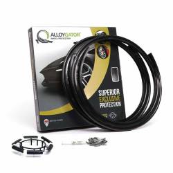 AlloyGator - AlloyGator K4BLCKEXC EXCLUSIVE Series Wheel Lip Protectors-Set of 4 Black - Image 1