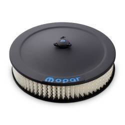 Proform - ProForm 440-752 Air Cleaner Kit 14" Diameter Black Crinkle Blue MOPAR Emblem - Image 1