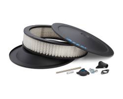 Proform - ProForm 440-752 Air Cleaner Kit 14" Diameter Black Crinkle Blue MOPAR Emblem - Image 2