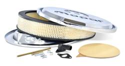 Proform - ProForm 440-832 Air Cleaner 14" Diam Alum. Polished Recessed Blue MOPAR Emblem - Image 2