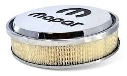 Proform - ProForm 440-833 Air Cleaner 14" Diam Alum. Polished Recessed Black MOPAR Emblem - Image 6