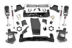 Rough Country Suspension Systems - Rough Country 6" Suspension Lift Kit 14-18 Silverado/Sierra 1500 4WD 22740 - Image 1