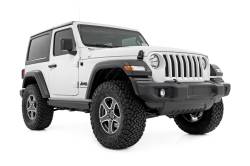 Rough Country Suspension Systems - Rough Country PSR61030 Power Running Boards Black for Jeep Wrangler JL 2DR - Image 4