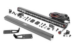 Rough Country Suspension Systems - Rough Country 80568 Bumper Mount 20" LED Light Bar Kit for 10-18 Ram HD - Image 1