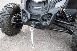 Rough Country Suspension Systems - Rough Country Front Winch Mount Kit Black for Can-Am Maverick X3 97028 - Image 6