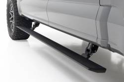 Rough Country Suspension Systems - Rough Country Power Running Boards Black 15-24 F150/Super Duty Crew PSR71525 - Image 1