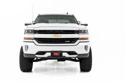 Rough Country Suspension Systems - Rough Country A-Pillar 2" LED Ditch Light Kit-Spot Silverado/Sierra 1500 71055 - Image 3
