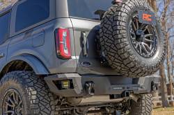 Rough Country Suspension Systems - Rough Country 51090 Black Heavy Duty Rear Bumper for 21-25 Ford Bronco - Image 6