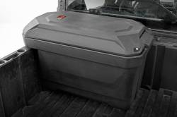 Rough Country Suspension Systems - Rough Country Rear Bed Cargo Storage Box Black for Polaris Ranger 93068 - Image 2