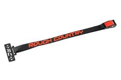 Rough Country Suspension Systems - Rough Country Cam Lock Cooler Tie Down Strap Kit Black 117710 - Image 5