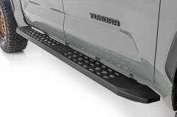 Rough Country Suspension Systems - Rough Country RPT2 Side Step Bars Black for 22-25 Toyota Tundra CrewMax 41006 - Image 1