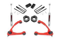 Rough Country Suspension Systems - Rough Country 19831RED 3.5" Suspension Lift for 07-16 Silverado/Sierra 1500 RWD - Image 1
