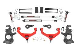 Rough Country Suspension Systems - Rough Country 95770RED 3.5" Suspension Lift Kit for 11-19 Silverado/Sierra HD - Image 1