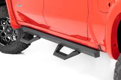 Rough Country Suspension Systems - Rough Country SRX2 Drop Step Nerf Bars 19-24 Silverado/Sierra Crew 11003A - Image 1
