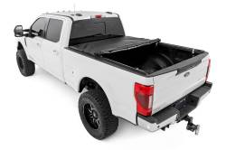 Rough Country Suspension Systems - Rough Country 42517650 Soft Roll-up Vinyl Tonneau Cover 17-24 Super Duty 6.8' - Image 3