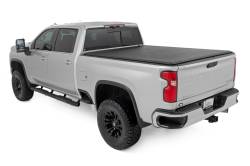 Rough Country Suspension Systems - Rough Country Soft Roll-up Vinyl Tonneau Cover Silverado/Sierra 6.9' 42120690 - Image 3