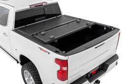 Rough Country Suspension Systems - Rough Country Lo-Pro Hard Folding Tonneau Cover Silverado/Sierra 6.6' 47119651B - Image 2